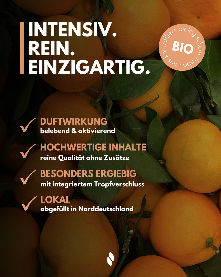 Bio ätherisches Orangenöl von frihed. in der 10-ml-Flasche, Ansicht 3