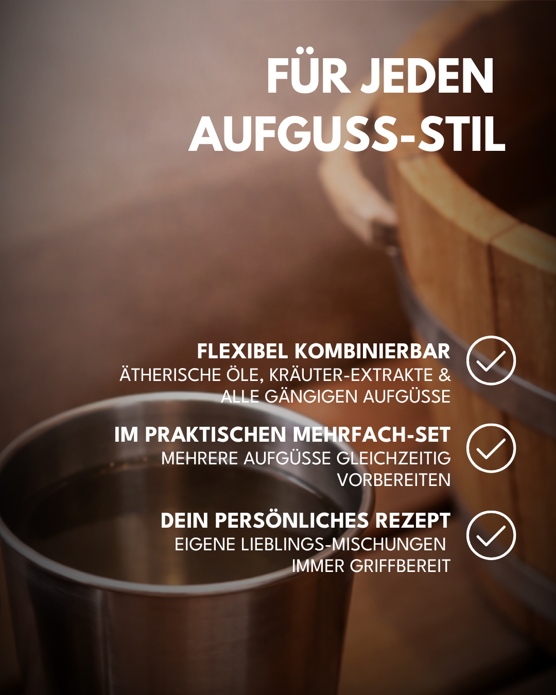 Aufgussbecher 3er Set