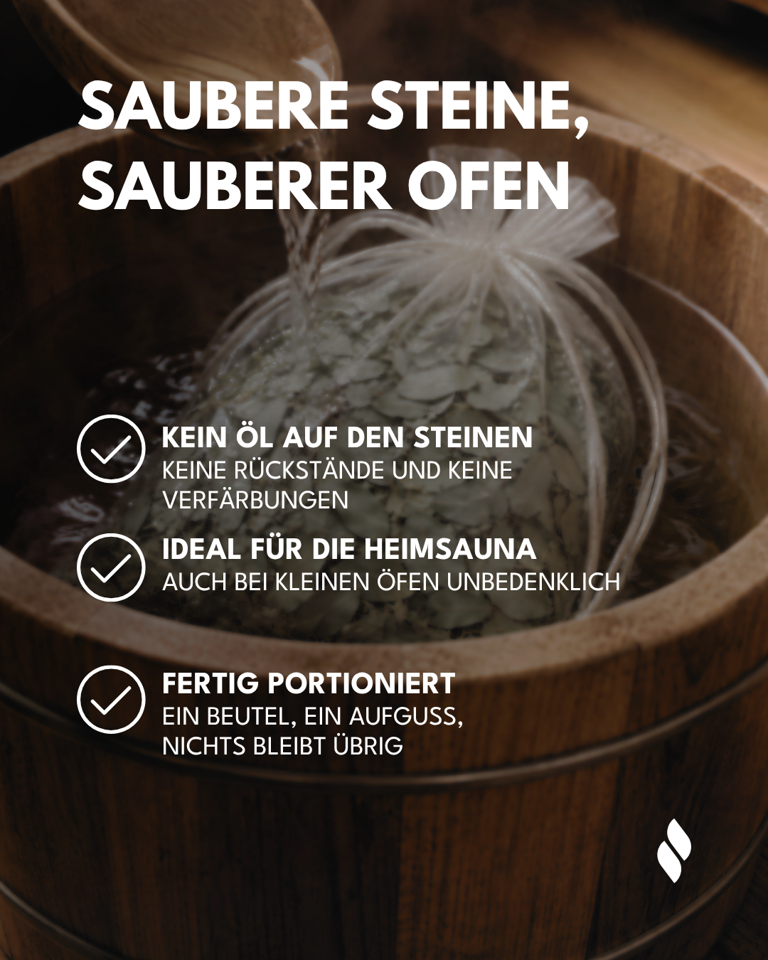 Sauna Aufguss Beutel Lavendel