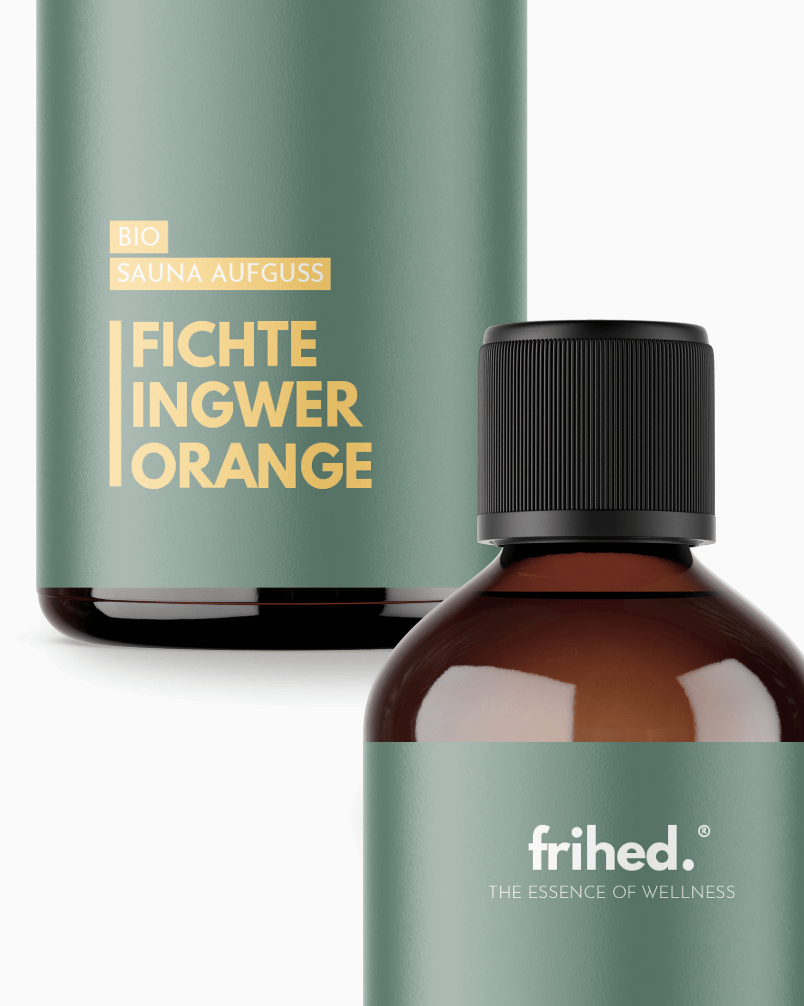 Bio Saunaaufguss Fichte, Ingwer & Orange - frihed. GmbH