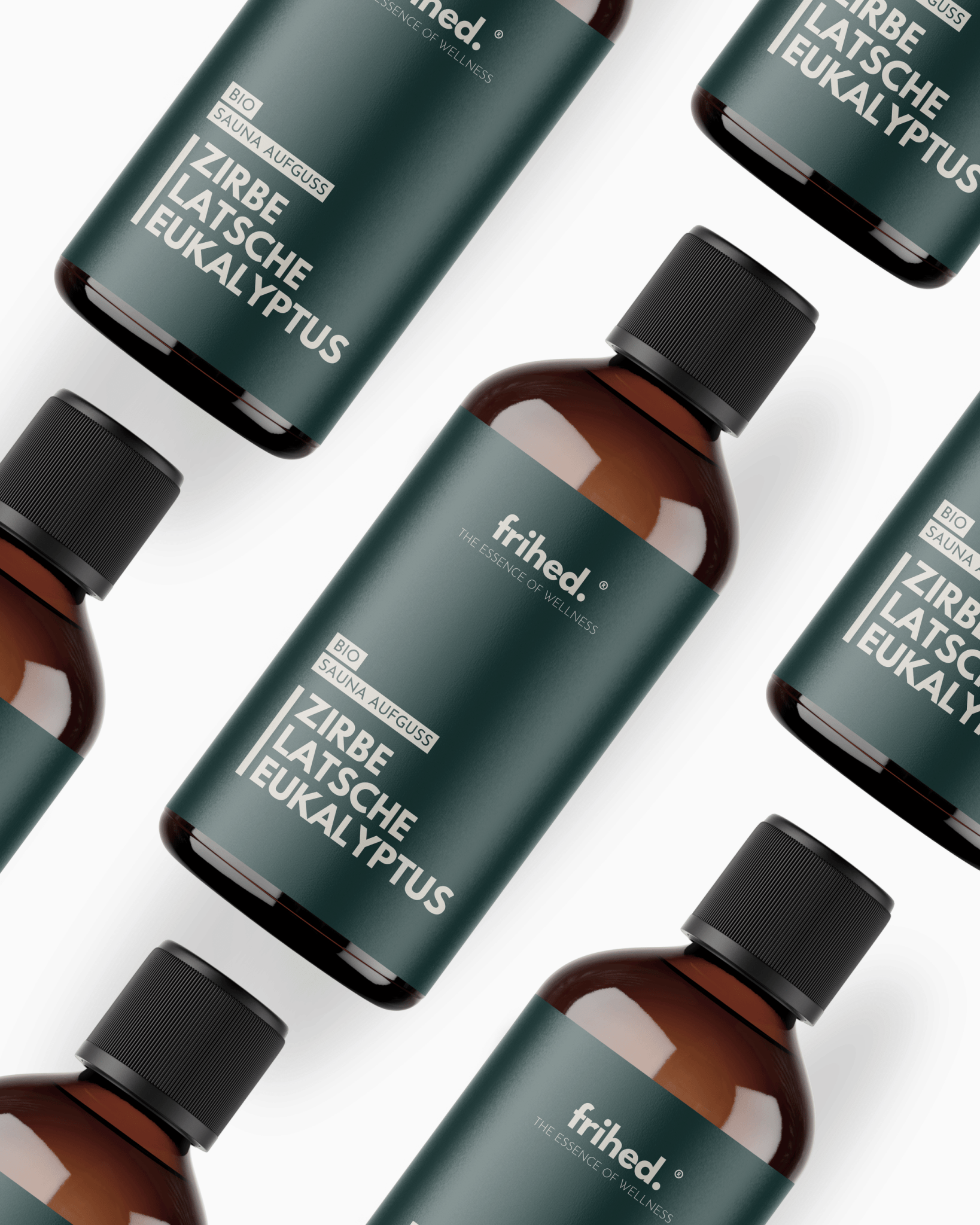 Bio Saunaaufguss Zirbe, Latsche & Eukalyptus - frihed. GmbH