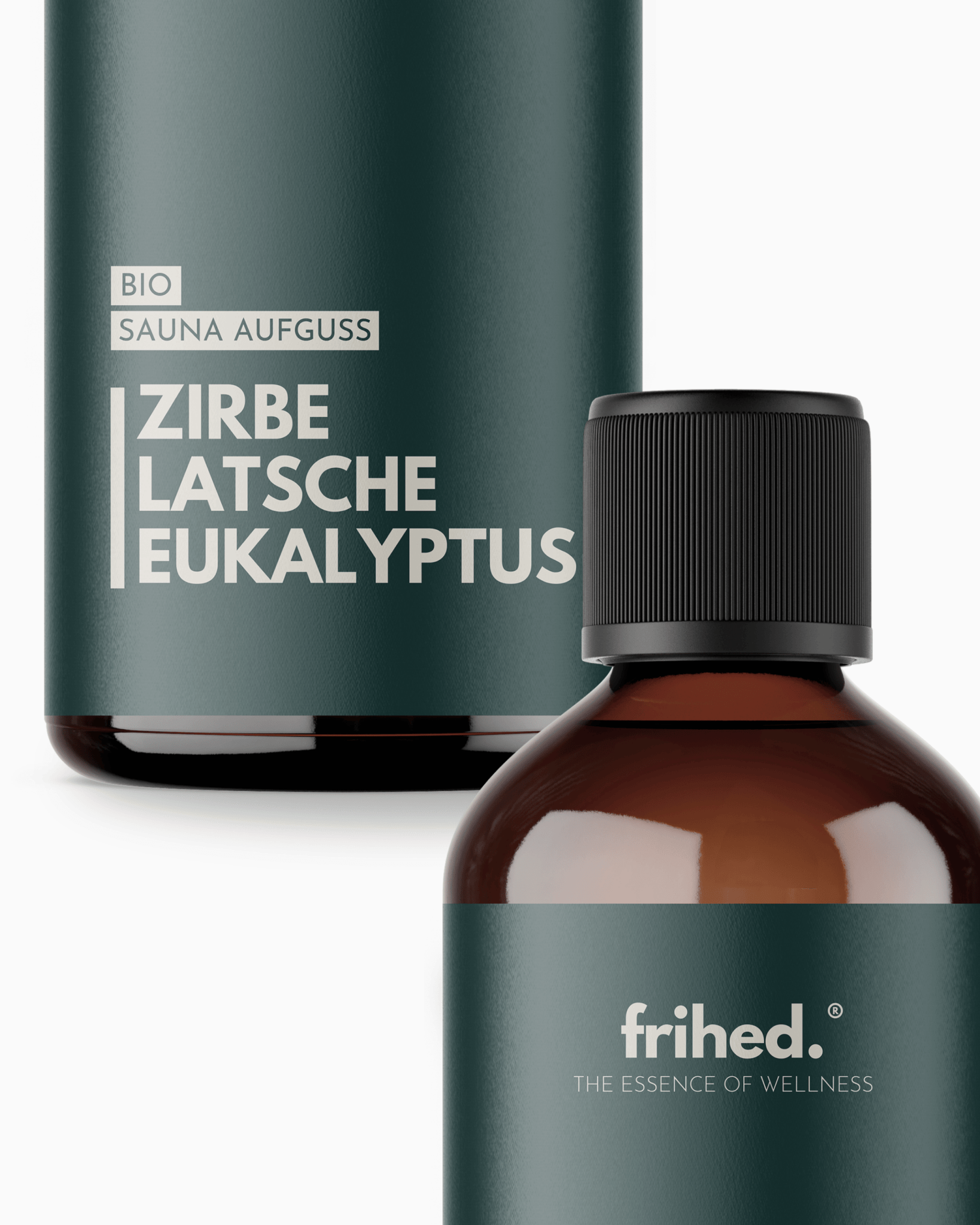 Bio Saunaaufguss Zirbe, Latsche & Eukalyptus - frihed. GmbH