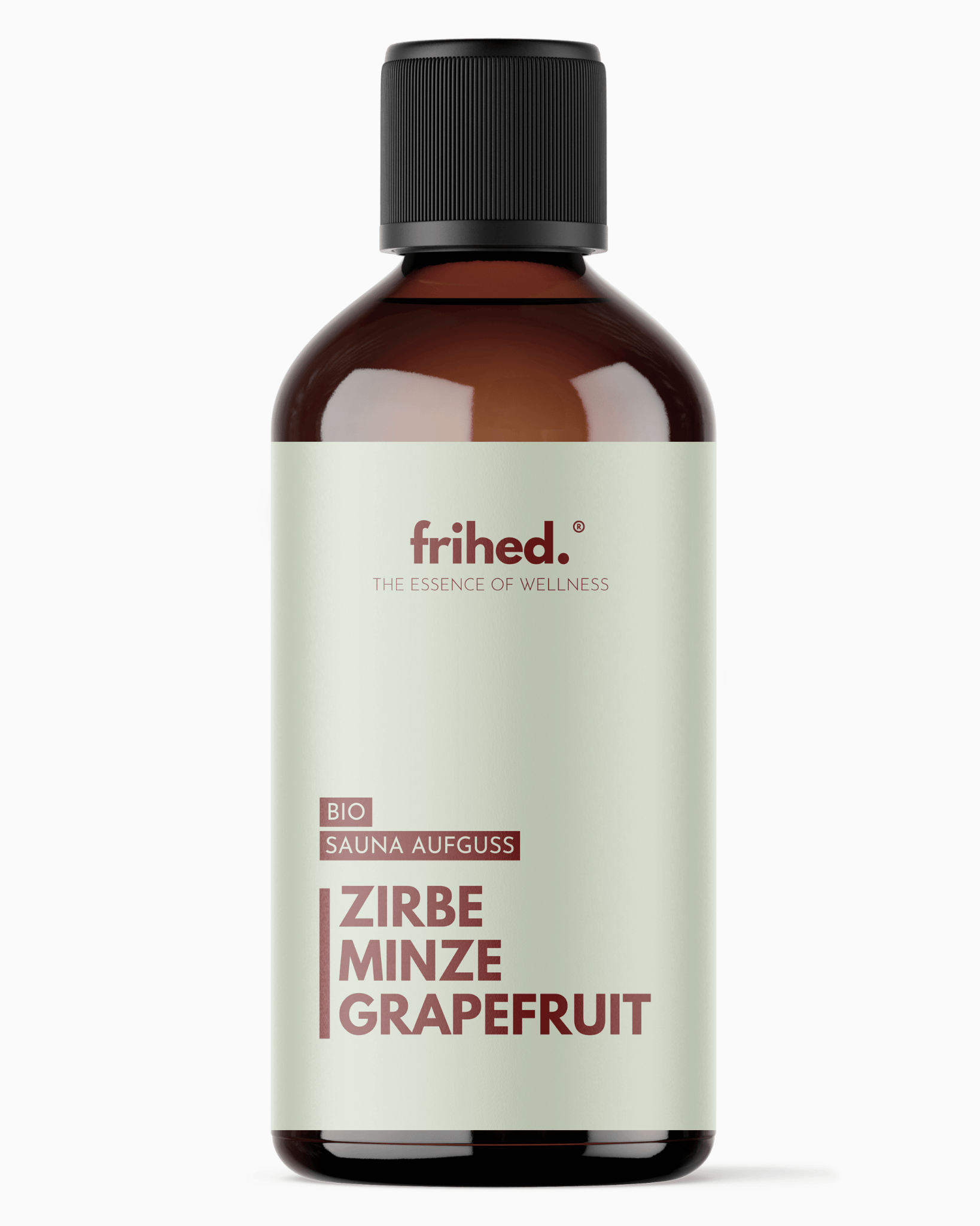 Bio Saunaaufguss Zirbe, Minze & Grapefruit - frihed. GmbH