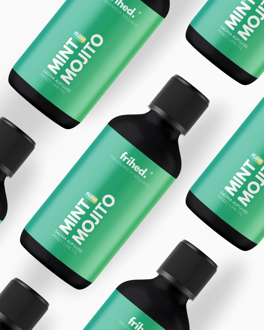 Saunaaufguss Mint Mojito – Limette & Minze, Detailansicht