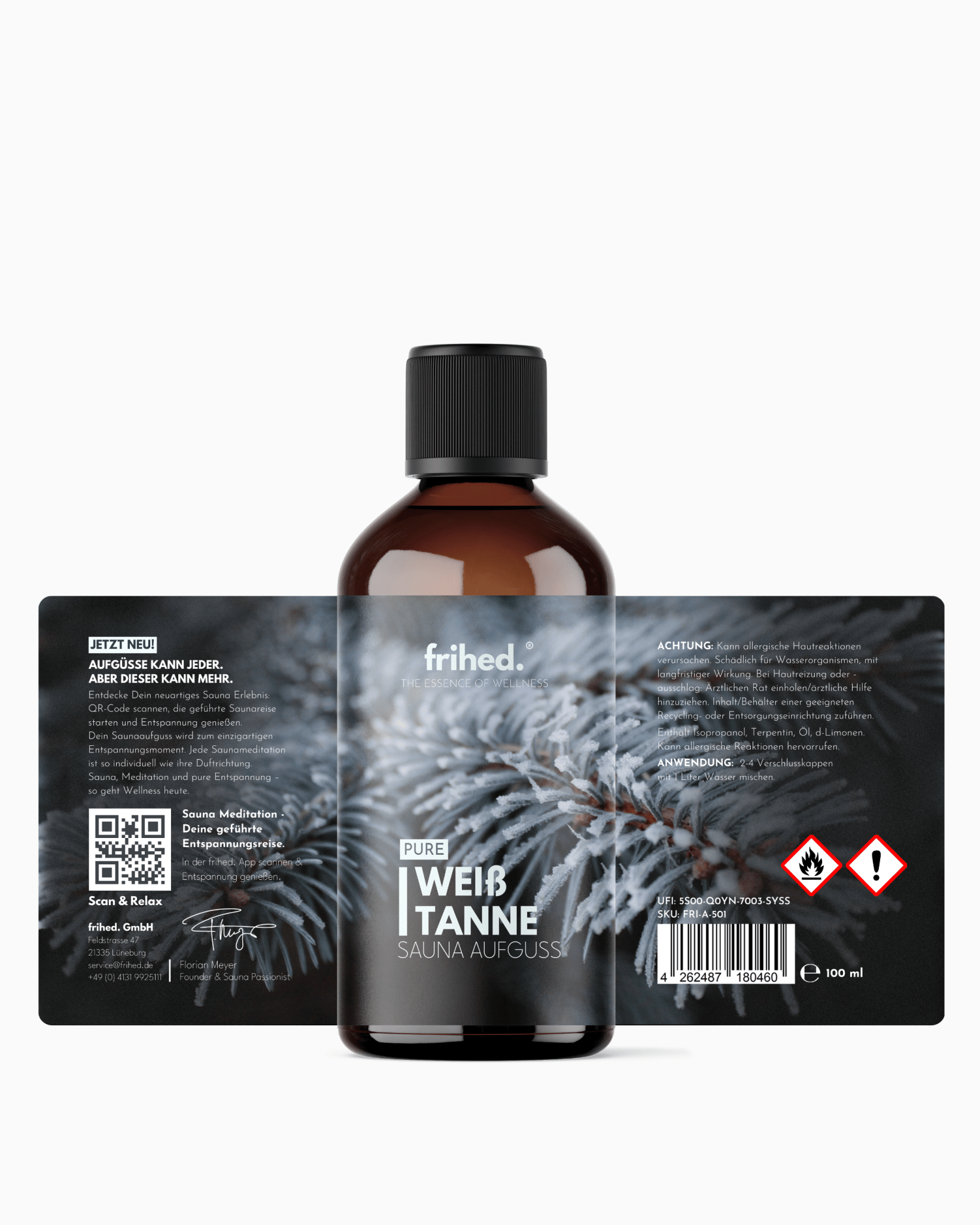 Saunaaufguss Weißtanne - frihed. GmbH