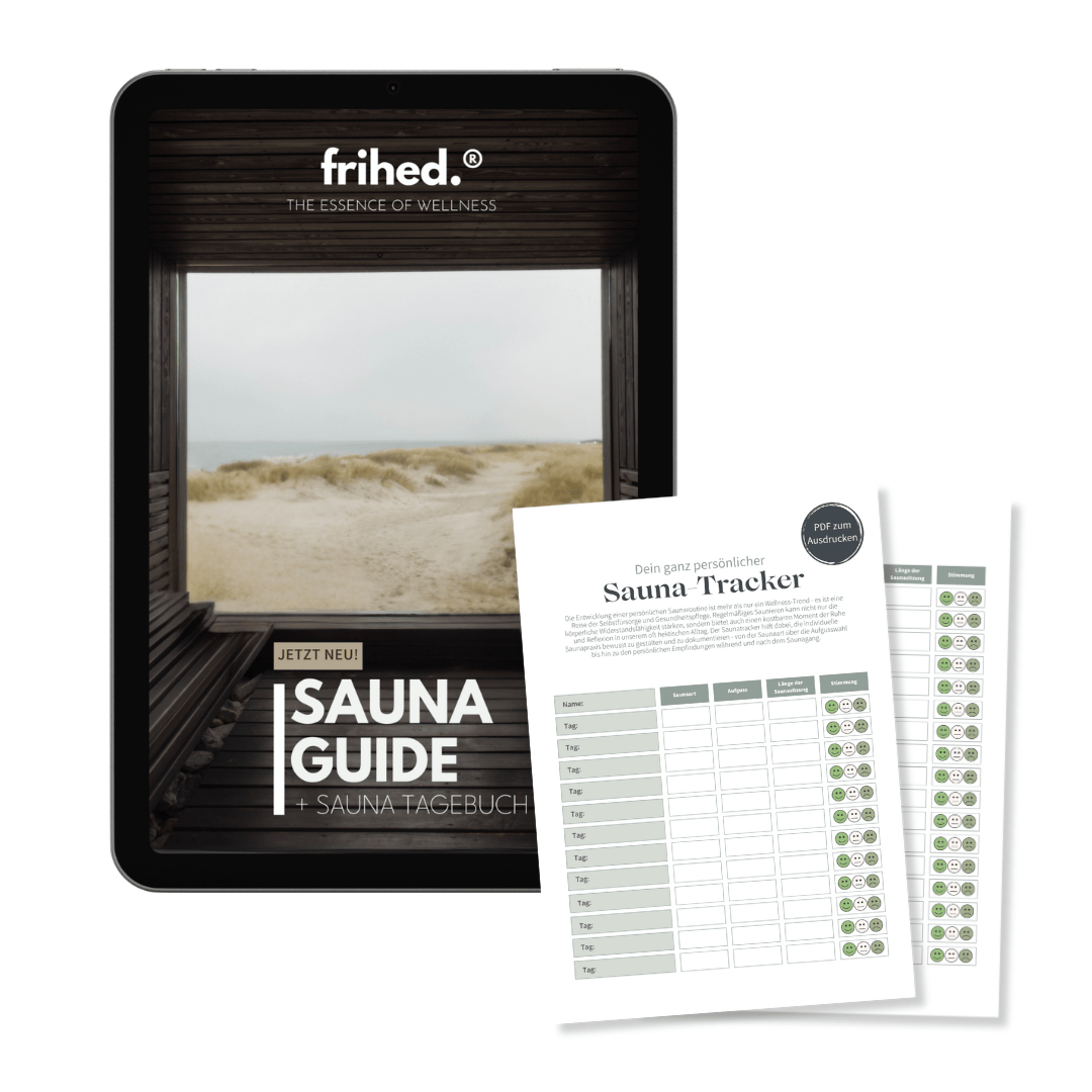 Saunaguide mit Tagebuch - frihed. GmbH