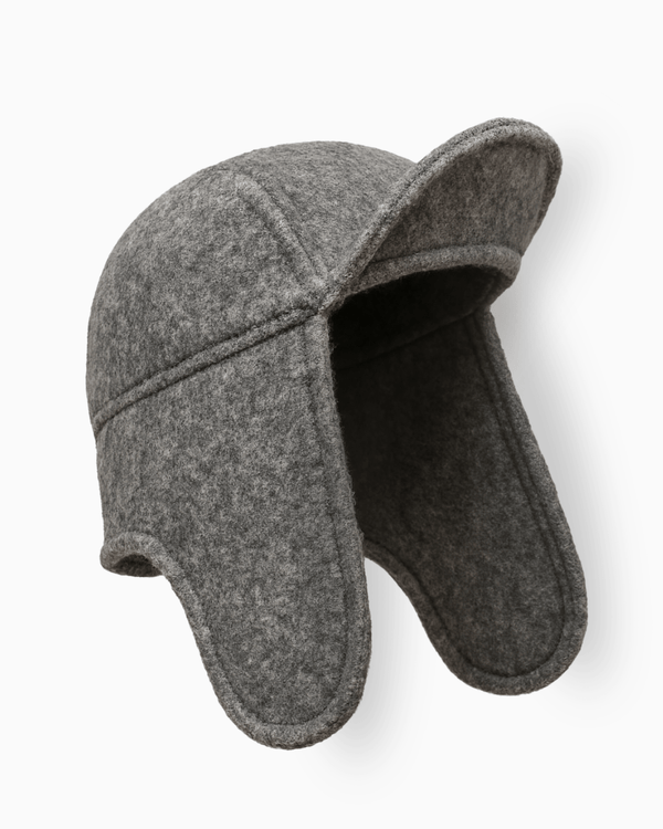 Saunamütze Pro stone aus Wollwalk