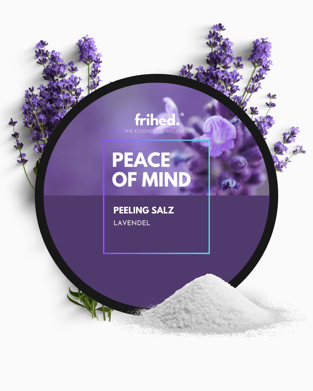 Saunasalz Peeling Peace of Mind in der 200-g-Dose