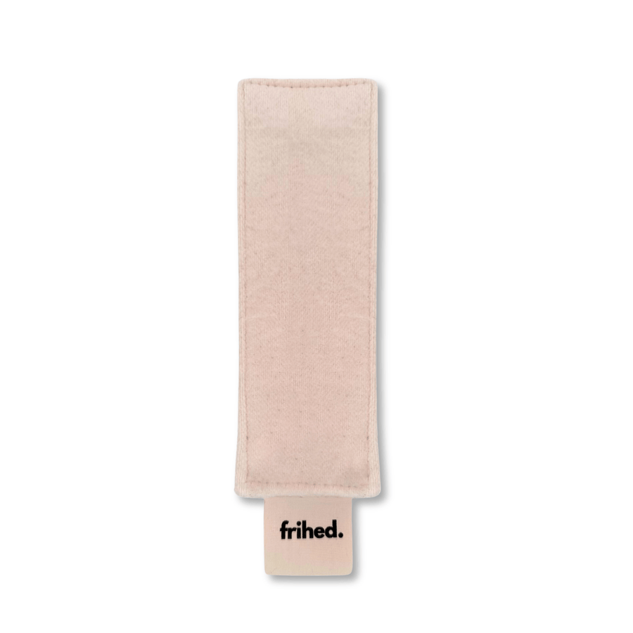 Stirnpad für die Saunamütze, Detailansicht