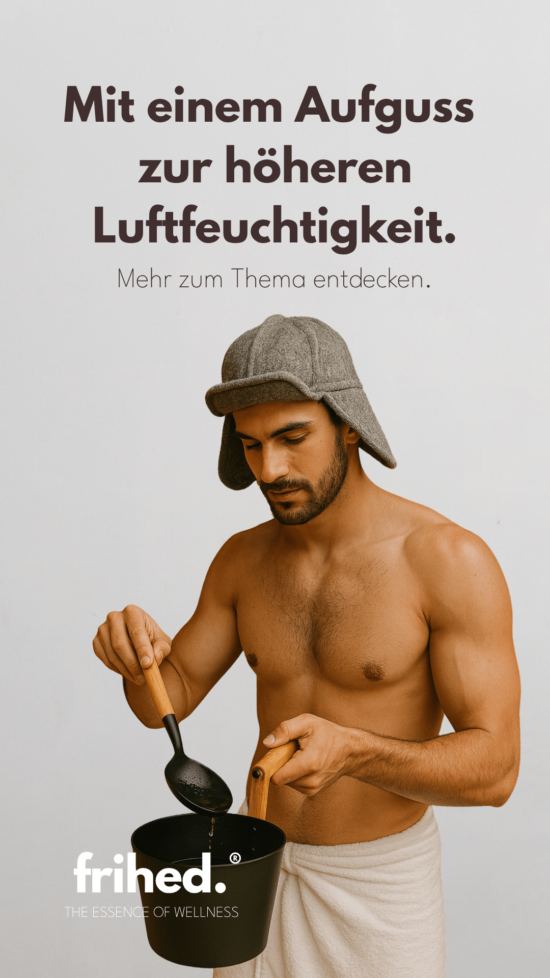 Luftfeuchtigkeit in der Sauna: Was der Aufguss bewirkt