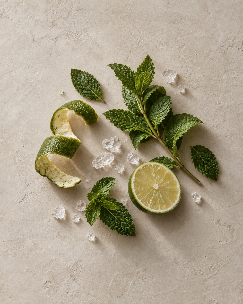 Zutaten von Sauna infusion lime &amp; mynte - Mint Mojito
