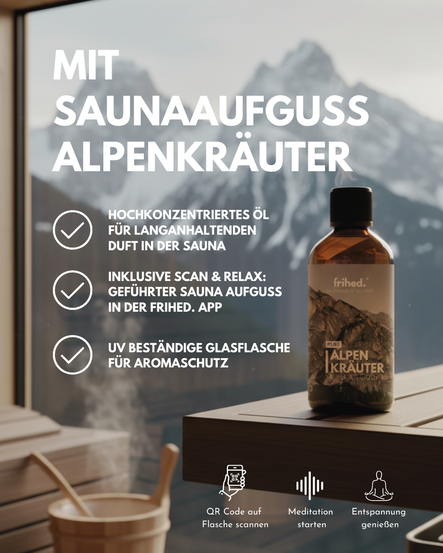 Sauna Trio Alpenruhe, weitere Ansicht