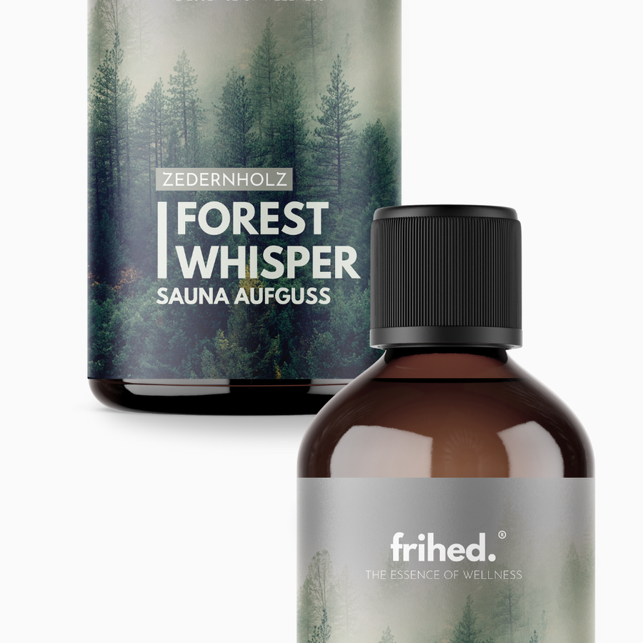 Saunaaufguss Forest Whisper – Zedernholz, Detailansicht