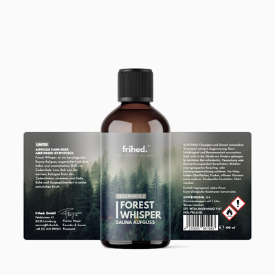 Sauna Aufguss Forest Whisper Zedernholz
