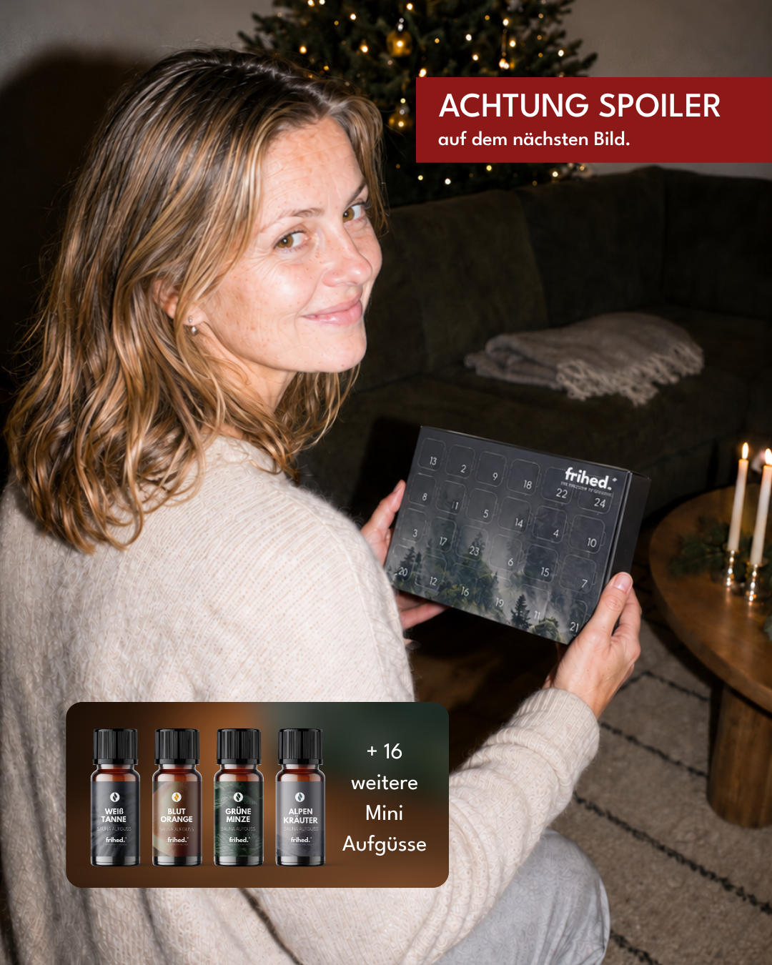 Saunaaufguss Probierpaket Adventskalender 2026