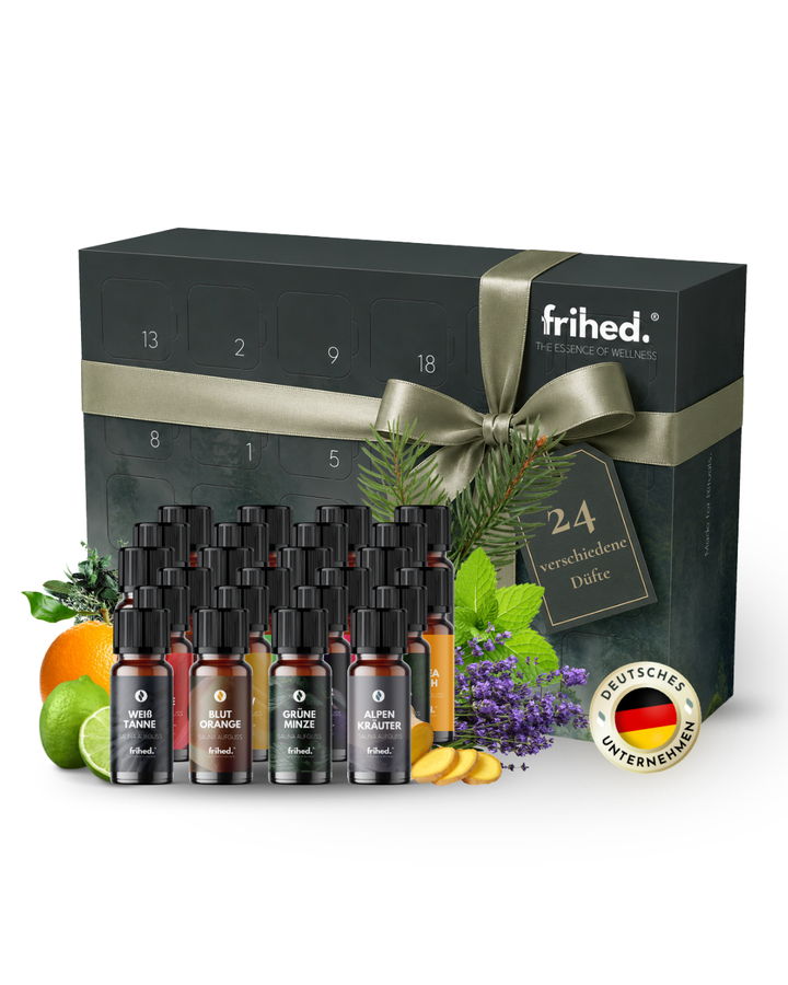 Aufguss-Adventskalender mit 24 Mini-Düften