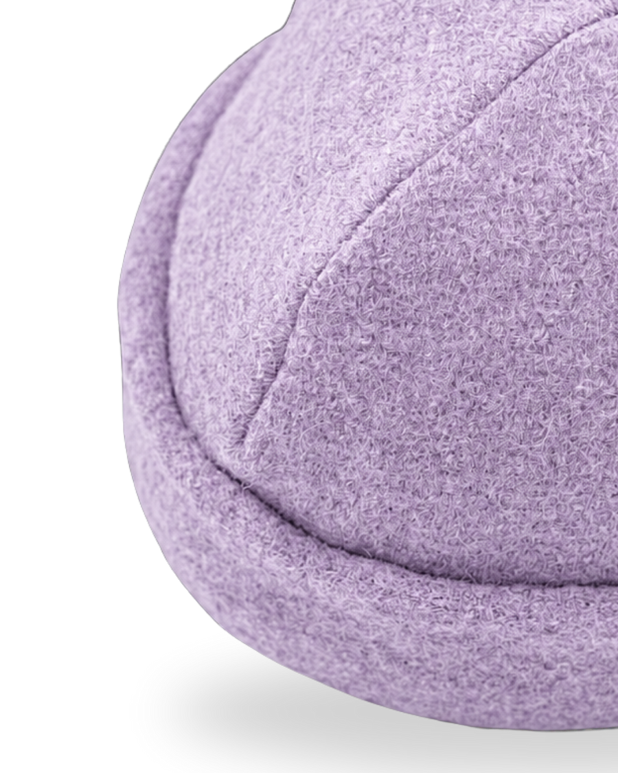 Saunamütze lavender, Vorderansicht
