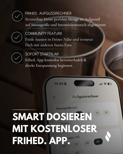 Saunaaufguss Probierpaket Duftkalender 24er Set