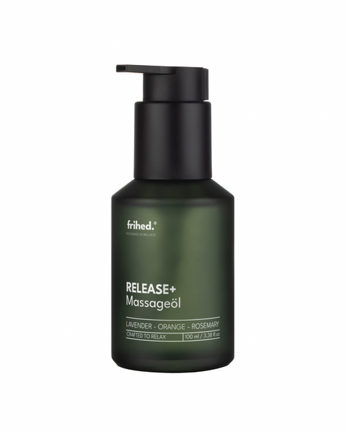 RELEASE+ Massageöl – Lavendel, Orange & Rosmarin