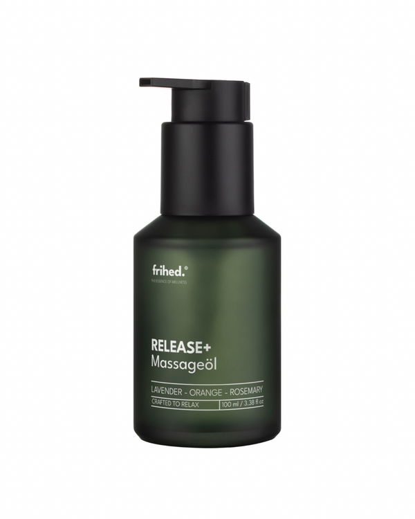 RELEASE+ Massageöl – Lavendel, Orange & Rosmarin