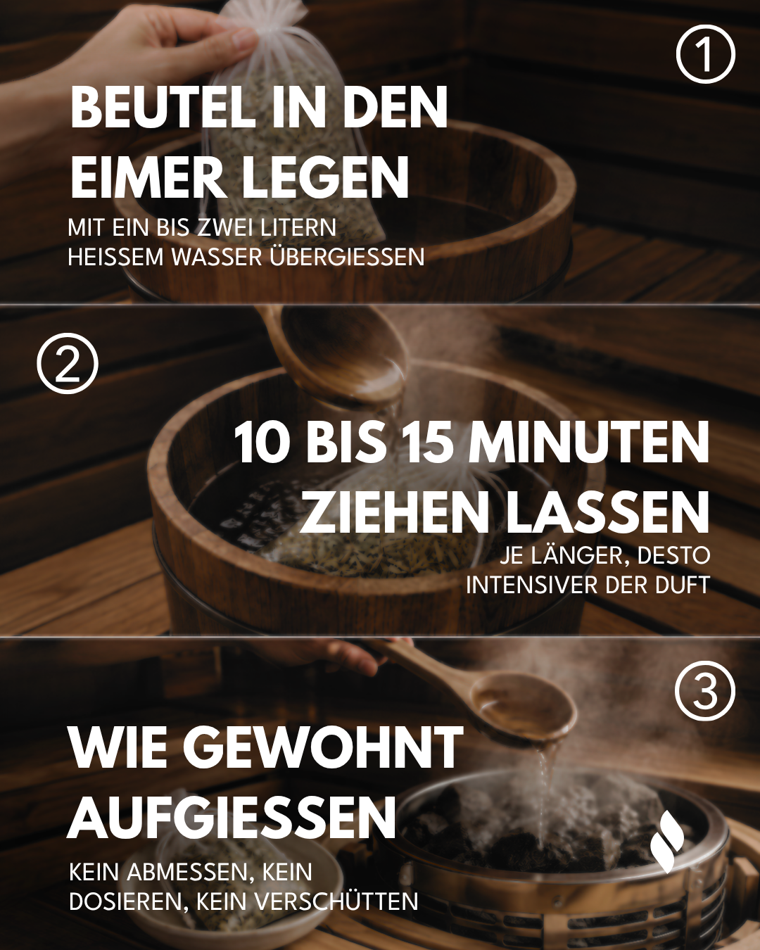 Sauna Aufguss Beutel Birke