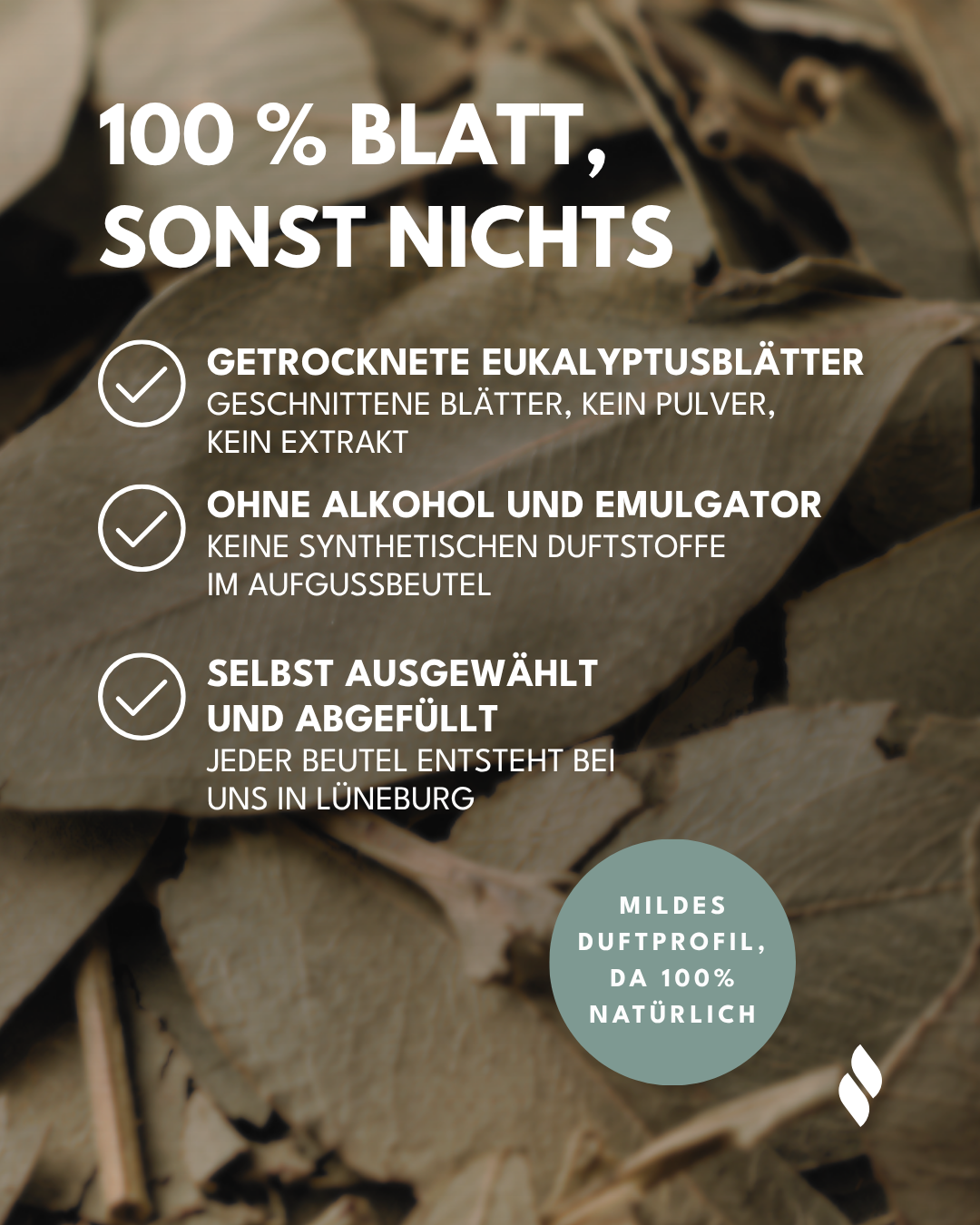 Sauna Aufguss Beutel Eukalyptus