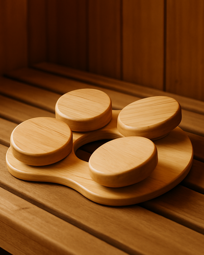 Saunakopfstütze Holz