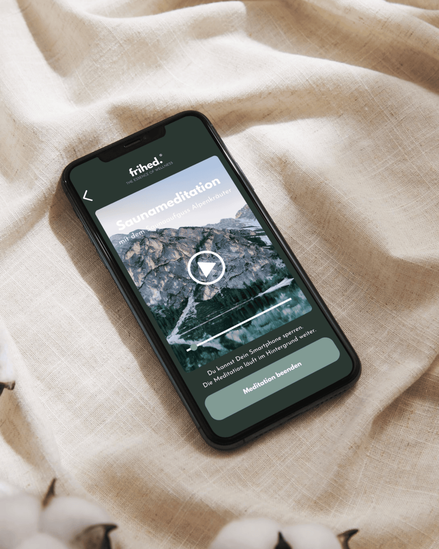 frihed. App mit geführter Meditation