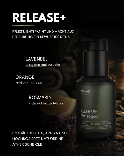 HEAT & MASSAGE - RELEASE+ Massageöl