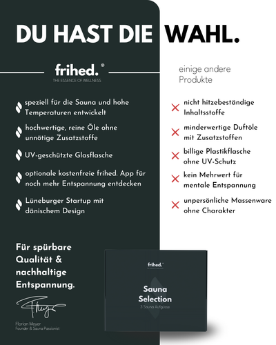 Sauna Selection Waldspaziergang