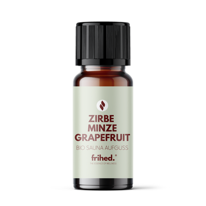 Bio Saunaaufguss Zirbe, Minze & Grapefruit