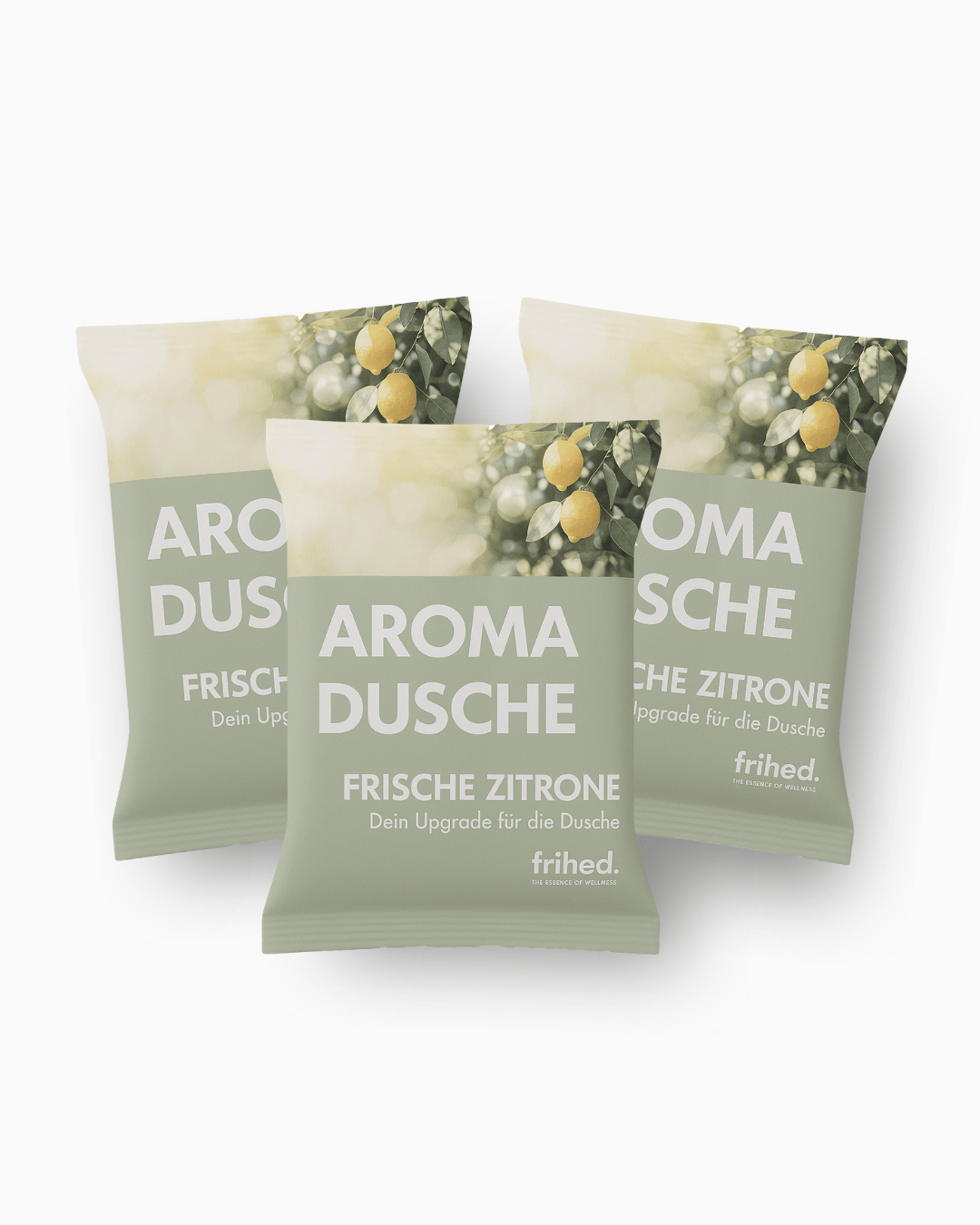 Aromadusche Zitrone im 3er Set mit drei Duschtabs