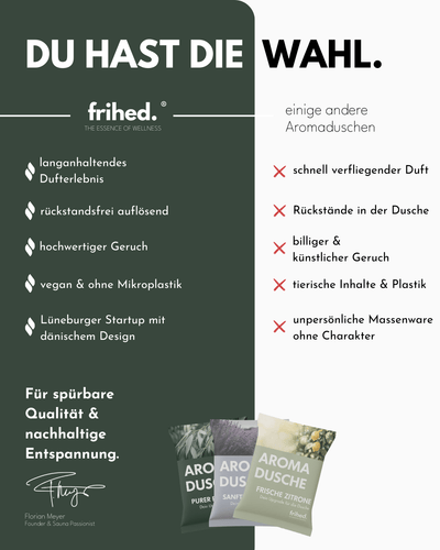 Aroma Duschen Zitrone 3er - frihed. GmbH