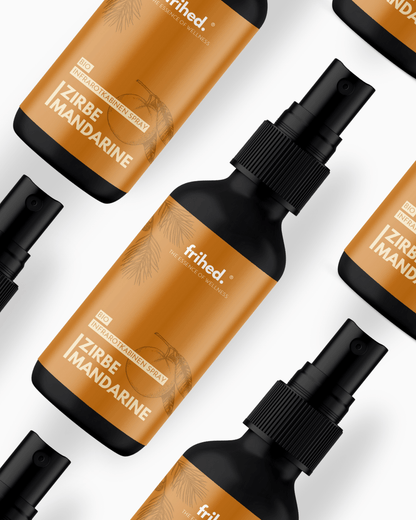 Bio Infrarotspray Zirbe Mandarine - frihed. GmbH