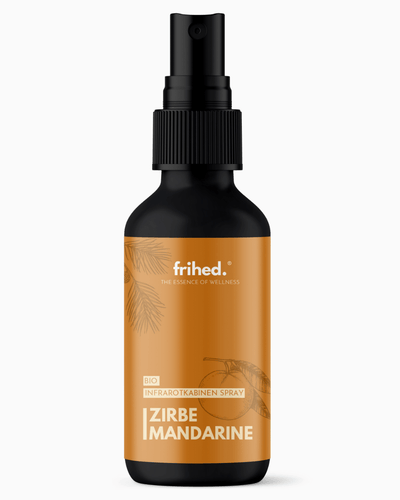 Bio Infrarotspray Zirbe Mandarine - frihed. GmbH