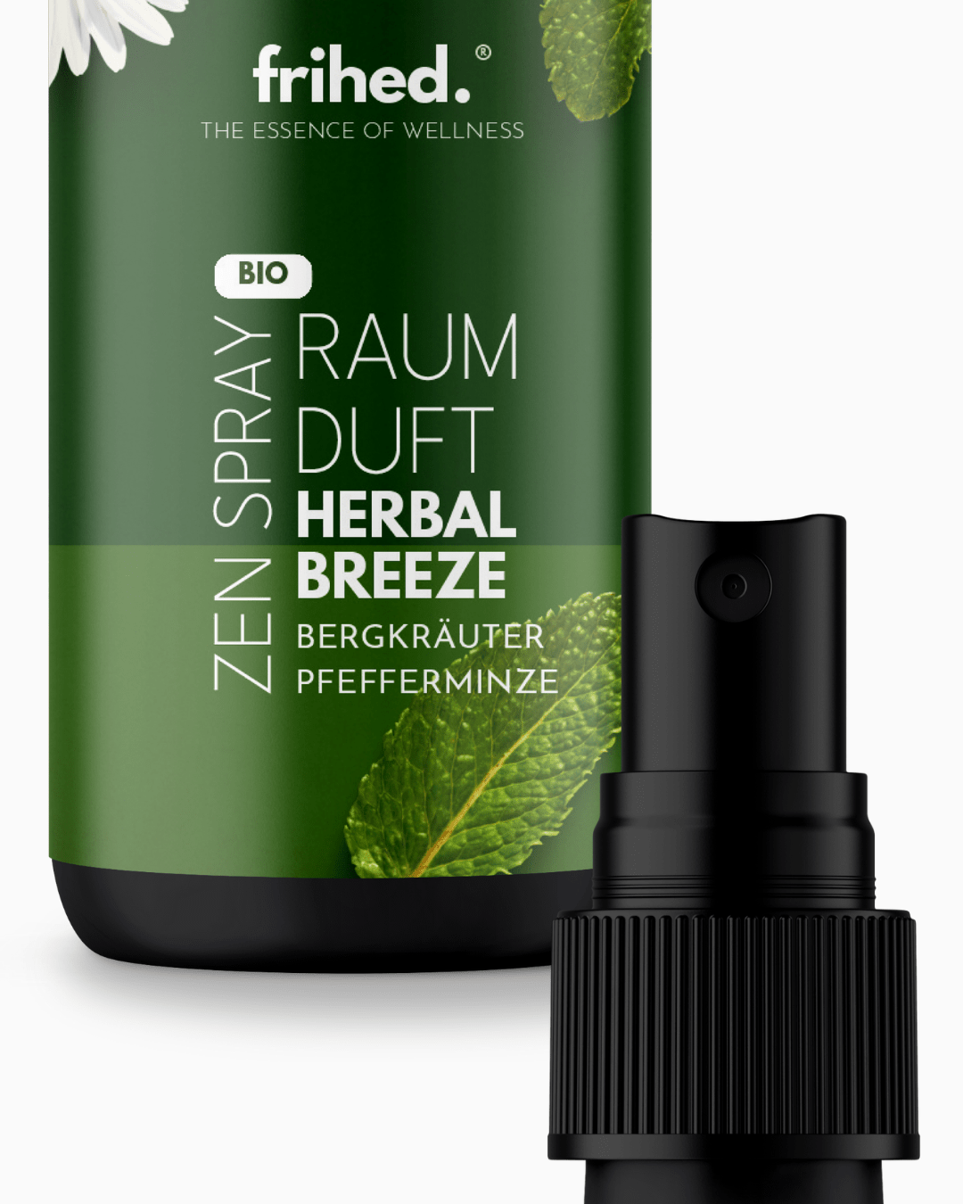 Bio Raumspray Bergkräuter Pfefferminze - frihed. GmbH