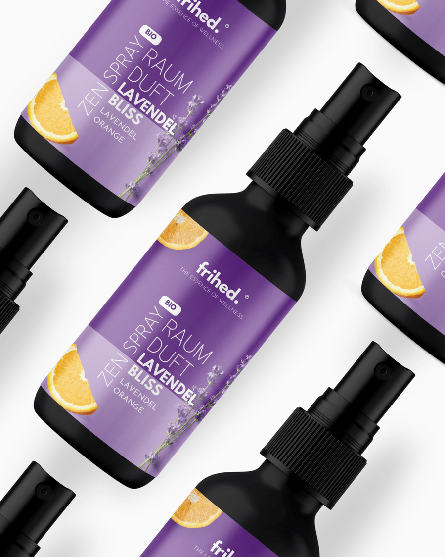 Bio Raumspray Lavendel Orange, Detailansicht
