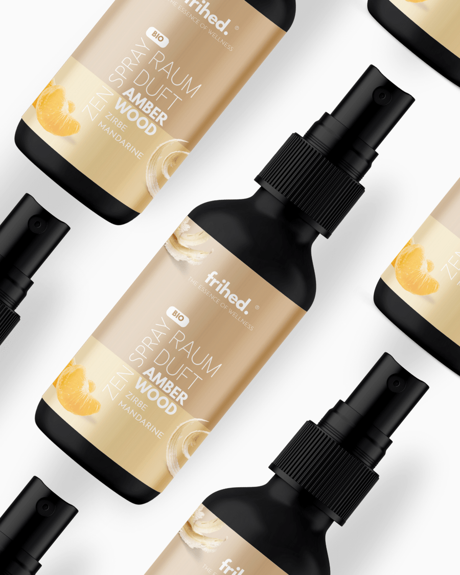 Bio Raumspray Zirbe Mandarine, Detailansicht