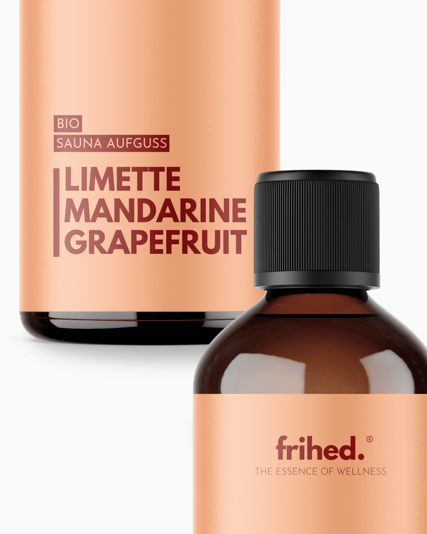 Bio Saunaaufguss Limette, Mandarine & Grapefruit - frihed. GmbH