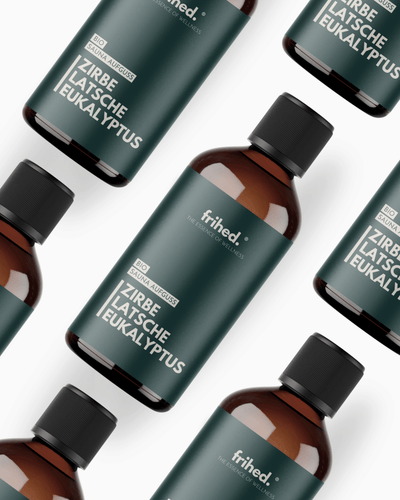 Bio Saunaaufguss Zirbe, Latsche & Eukalyptus - frihed. GmbH