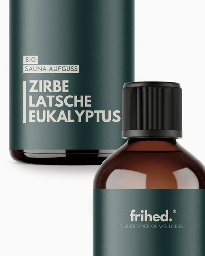 Bio Saunaaufguss Zirbe, Latsche & Eukalyptus - frihed. GmbH