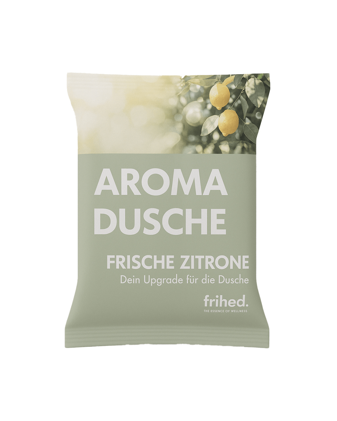 Einzelportion Aroma Dusche Zitrone - frihed. GmbH