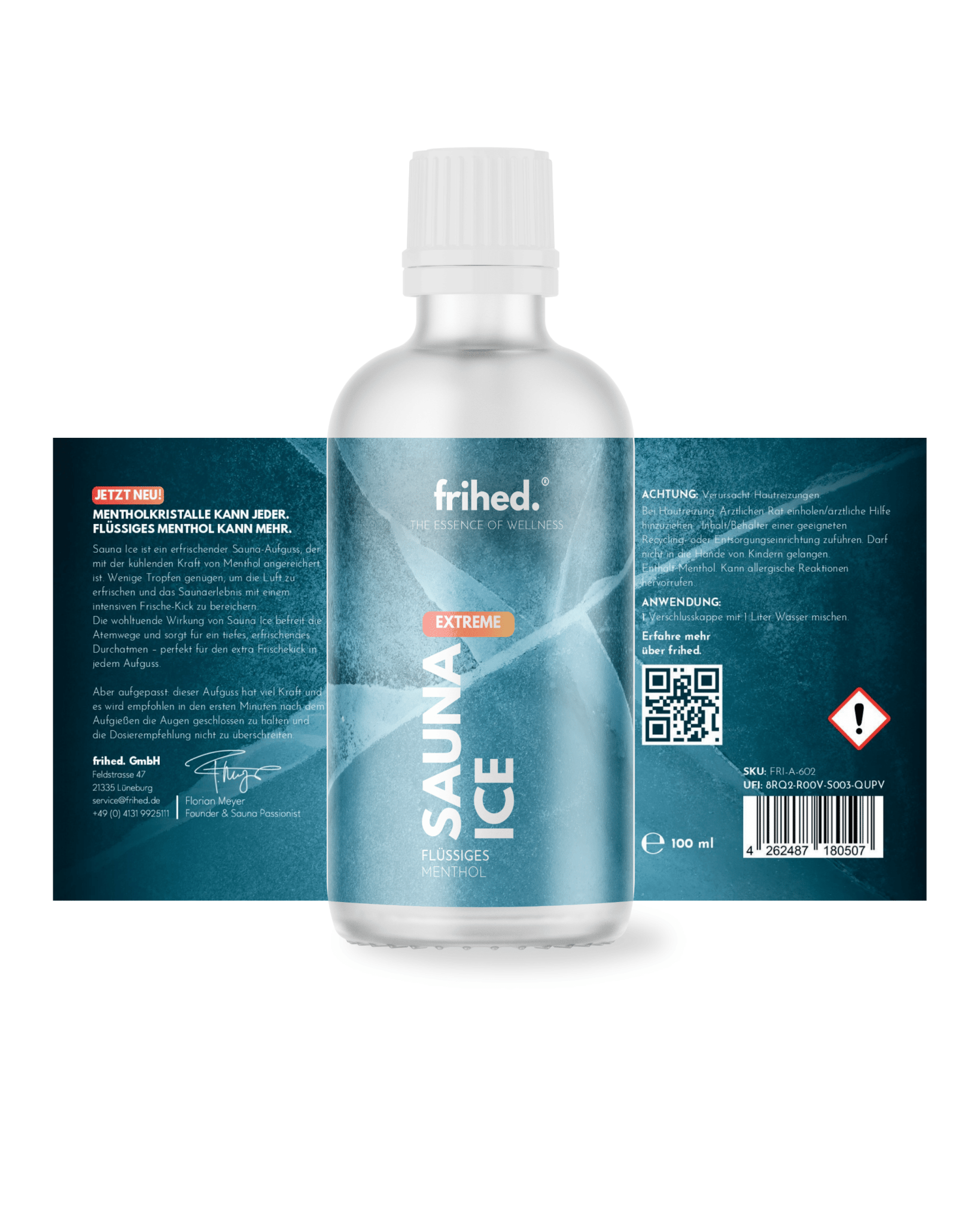 Flüssiges Menthol Sauna Ice - frihed. GmbH