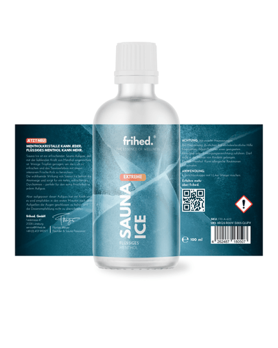 Flüssiges Menthol Sauna Ice - frihed. GmbH