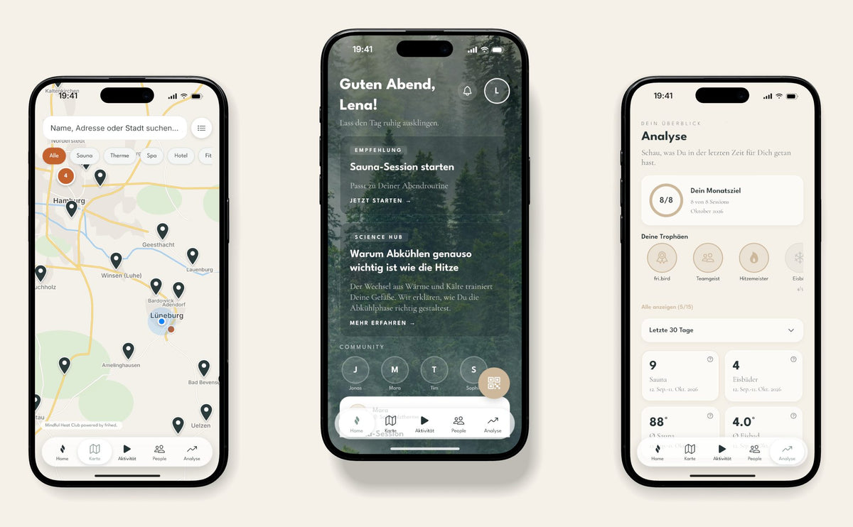frihed. App auf dem Smartphone