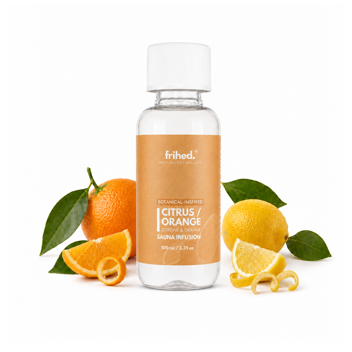 Botanical Saunaaufguss Zitrone & Orange ohne Alkohol, 100 ml