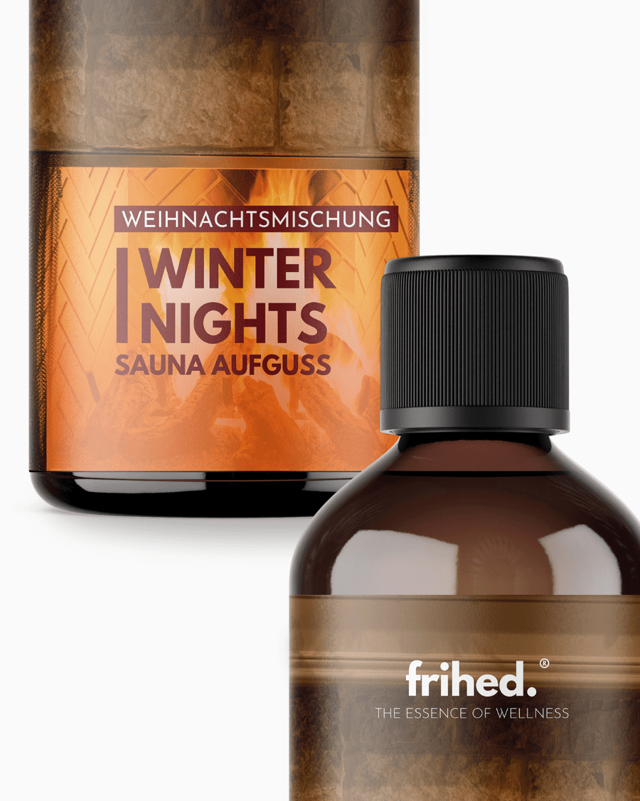 Saunaaufguss Winter Nights – Zimt, Sternanis & Bratapfel, Detailansicht
