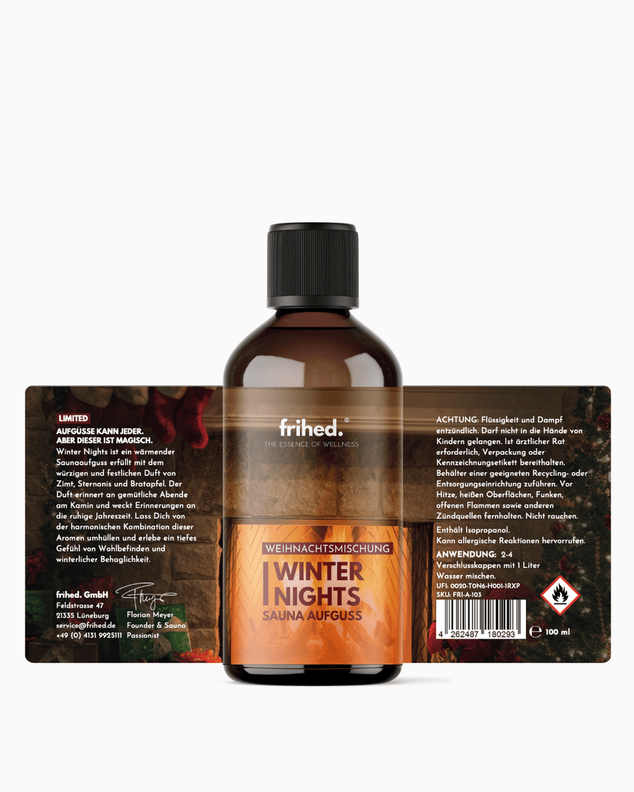 Saunaaufguss Winter Nights – Zimt, Sternanis & Bratapfel, Produktbild 4