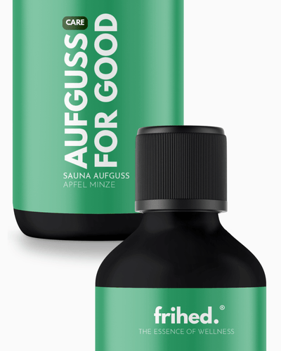 Saunaaufguss Apfel & Minze - Aufguss for Good - frihed. GmbH