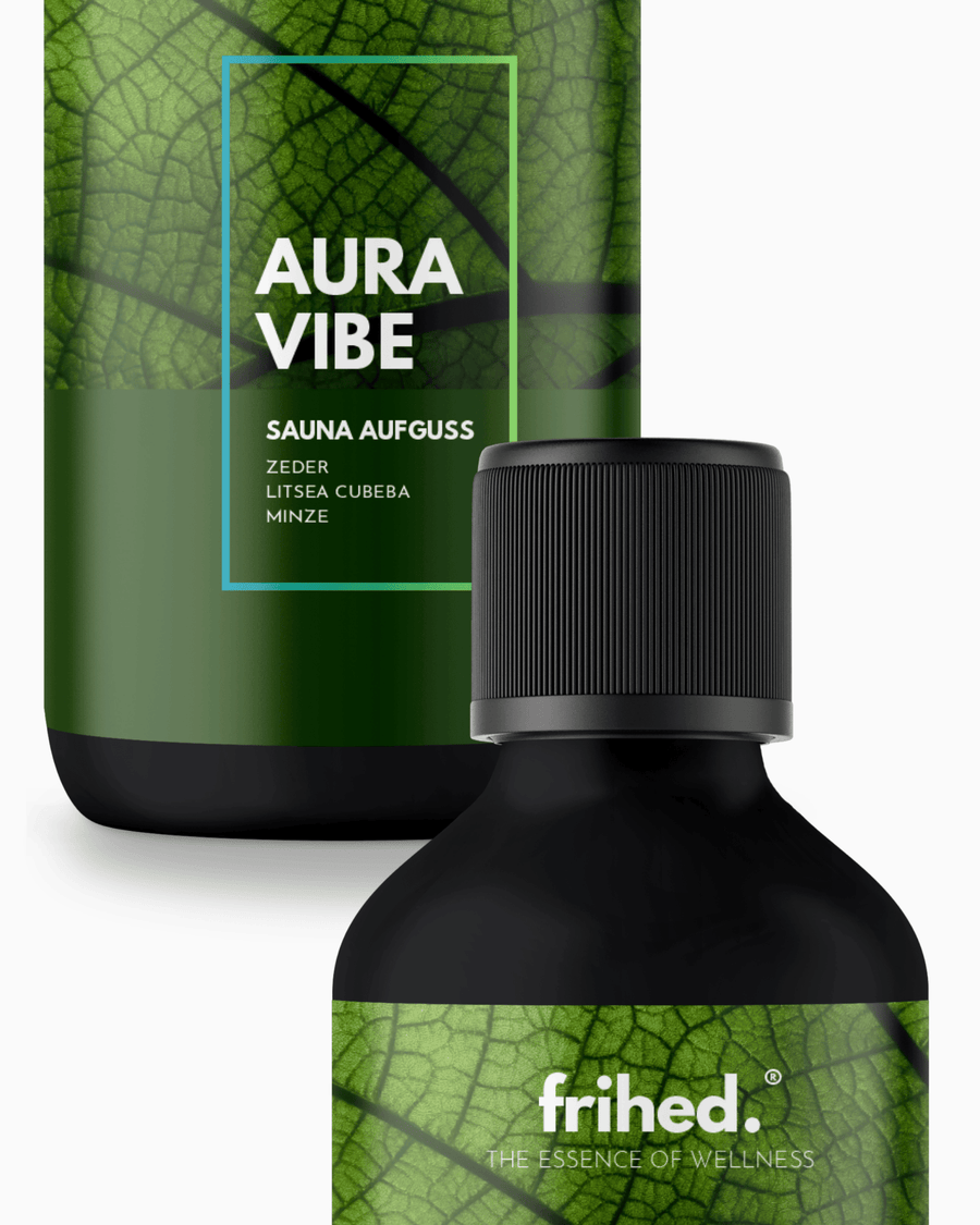 Saunaaufguss Aura Vibe – Zeder, Minze & Litsea Cubeba, weitere Ansicht